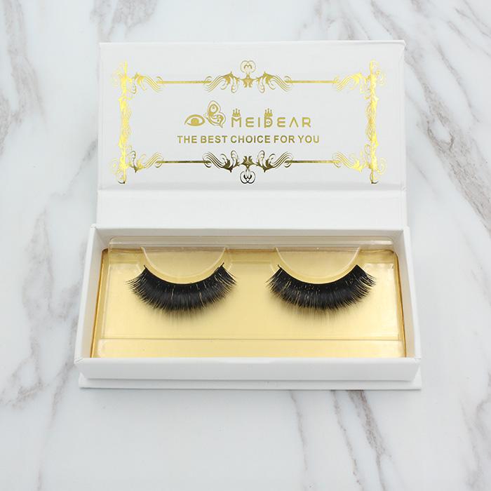 Natural looking private label mink eyelashes